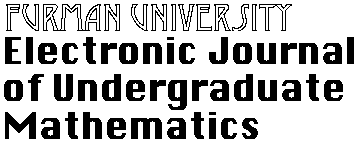 Furman University Electronic Journal of Undergraduate Mathematics
